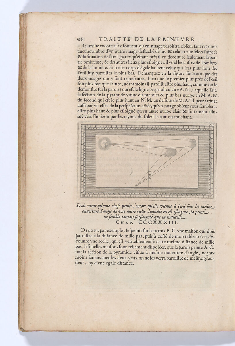 Traitté de la Peinture, Written by Leonardo da Vinci (Italian, Vinci 1452–1519 Amboise), Printed book