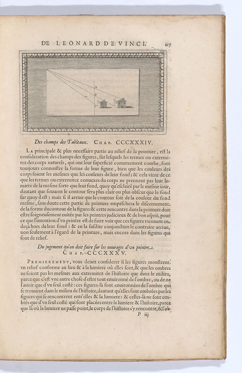 Traitté de la Peinture, Written by Leonardo da Vinci (Italian, Vinci 1452–1519 Amboise), Printed book