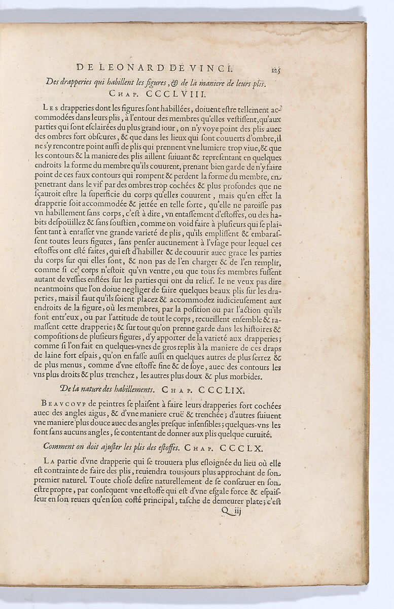 Traitté de la Peinture, Written by Leonardo da Vinci (Italian, Vinci 1452–1519 Amboise), Printed book