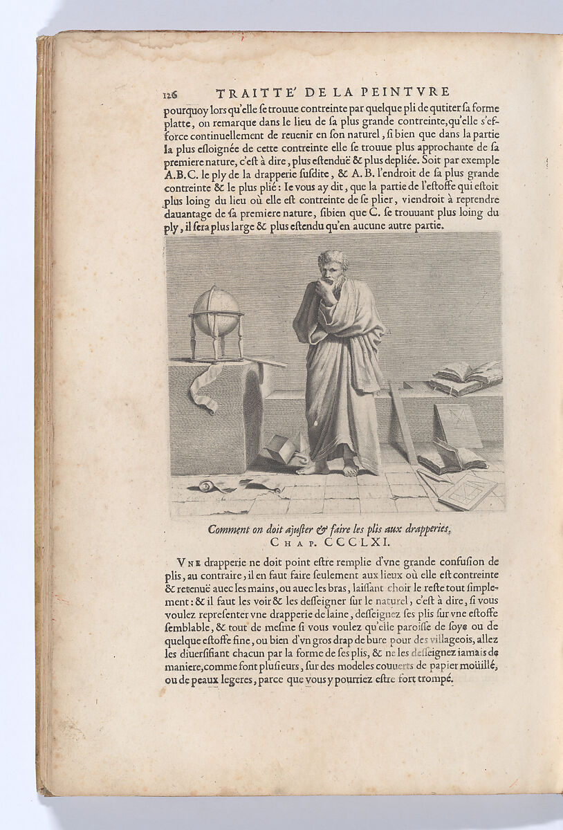 Traitté de la Peinture, Written by Leonardo da Vinci (Italian, Vinci 1452–1519 Amboise), Printed book