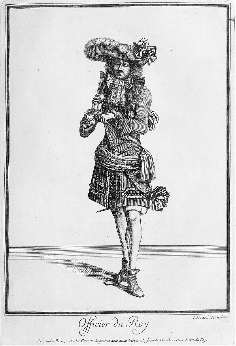 Collection of 146 plates of Costume, Jean Berain  French, Etching and engraving