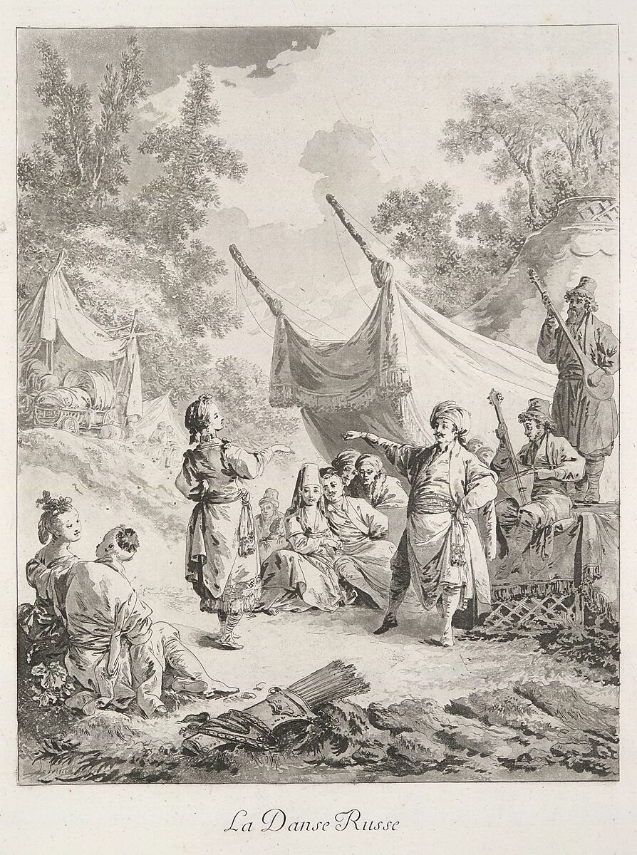 Oeuvres de Jean-Baptiste Le Prince, peintre du Roi