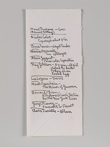 S.M.S. No. 2, April 1968, Published by Letter Edged in Black Press Inc.