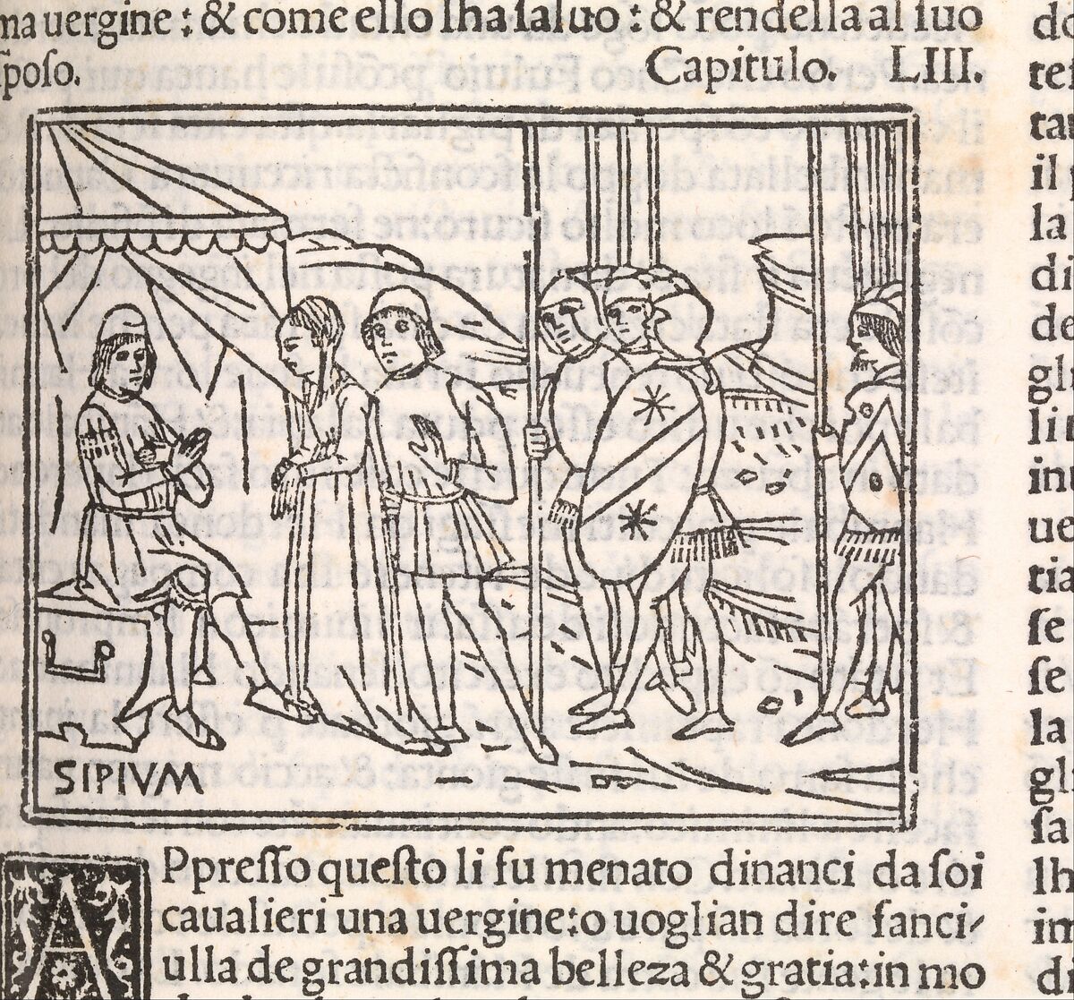 Deche di Tito Livio vulgare hystoriate, Titus Livius (Roman, 59 BC–17 AD), Printed book with woodcut illustrations. 