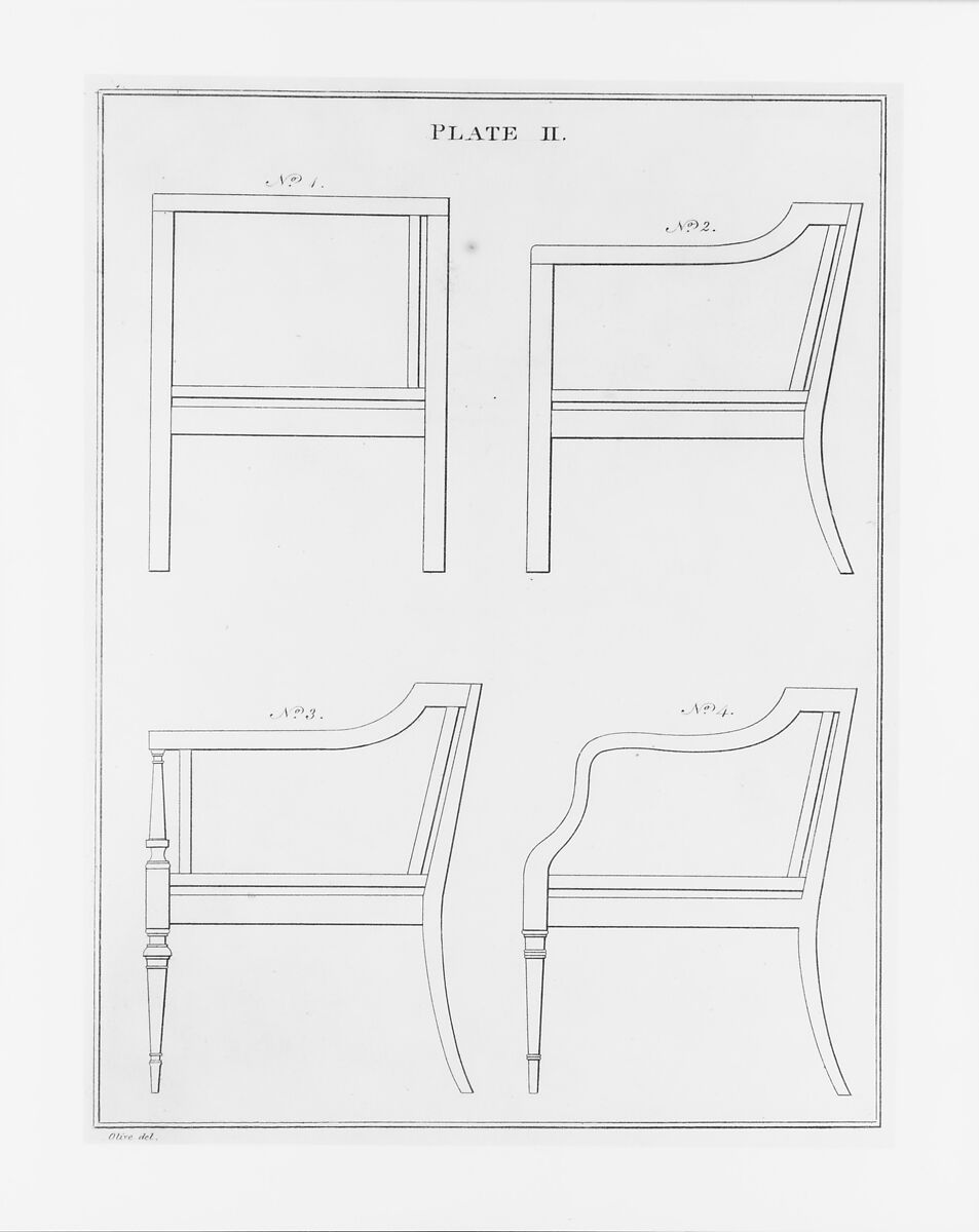 London Chair-Makers' and Carvers' Book of Prices, for Workmanship..., T. Sorrell (London), Illustrations: engraving