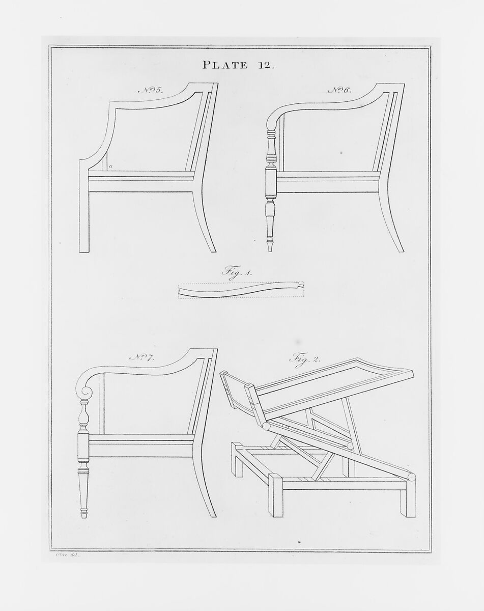 London Chair-Makers' and Carvers' Book of Prices, for Workmanship..., T. Sorrell (London), Illustrations: engraving