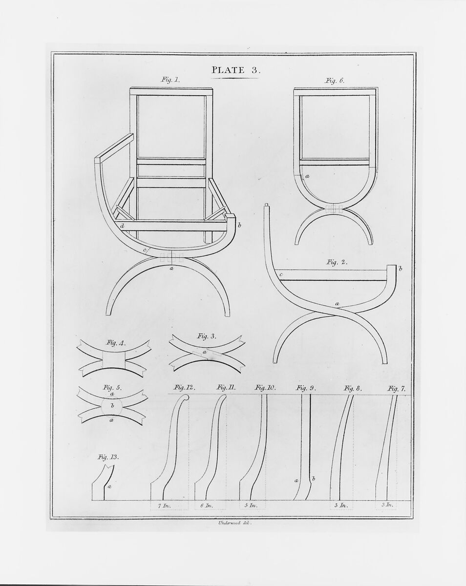 London Chair-Makers' and Carvers' Book of Prices, for Workmanship..., T. Sorrell (London), Illustrations: engraving