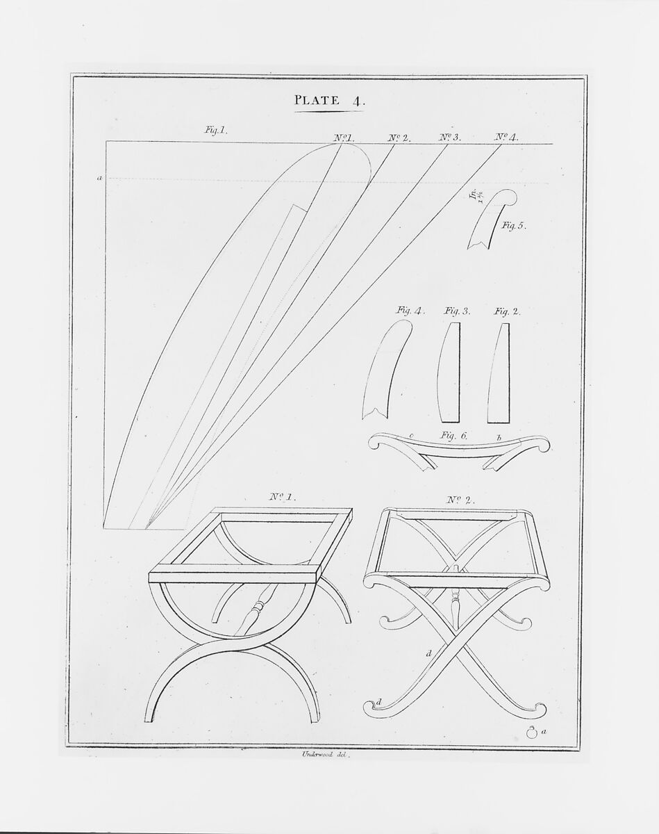 London Chair-Makers' and Carvers' Book of Prices, for Workmanship..., T. Sorrell (London), Illustrations: engraving