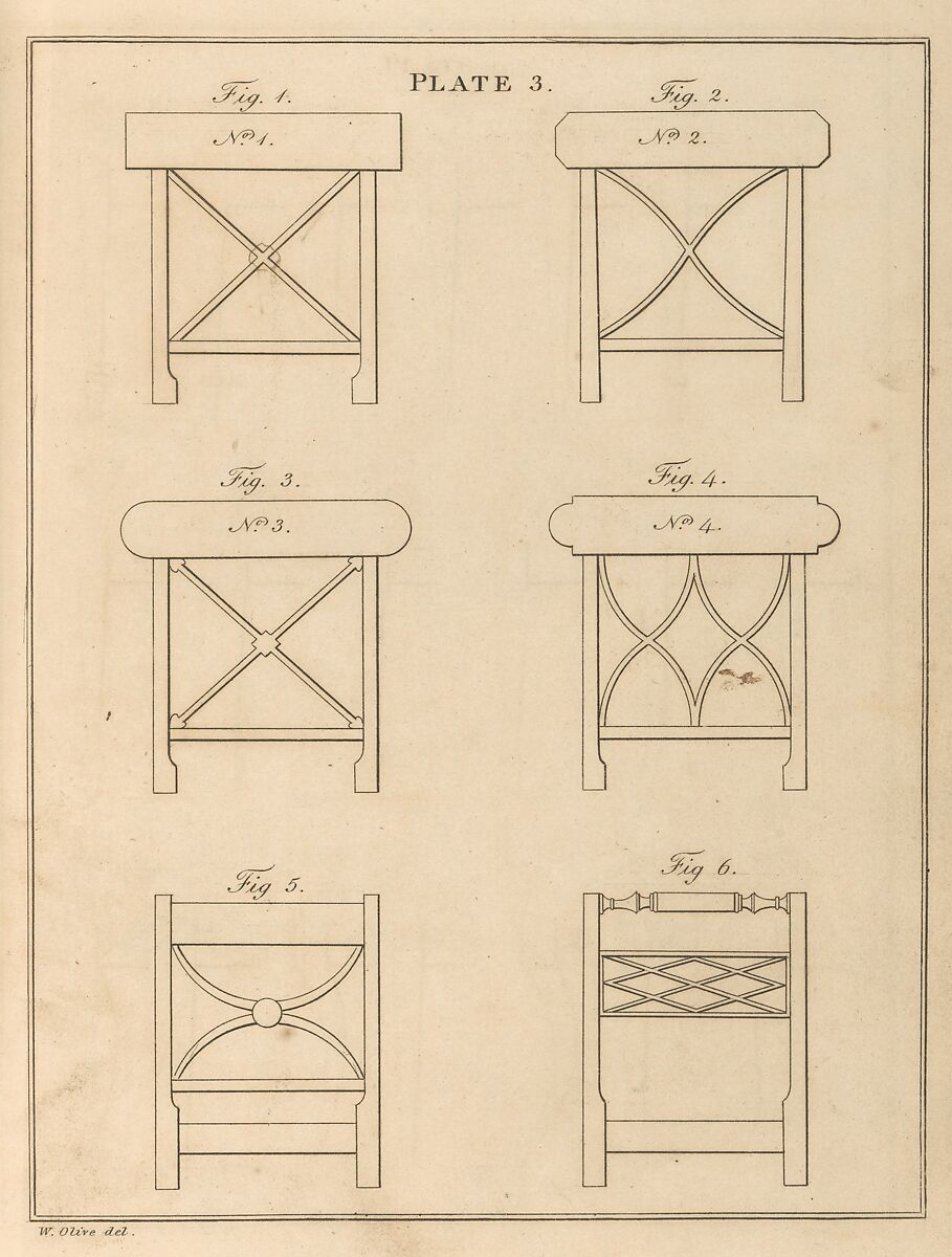 London Chair-Makers' and Carvers' Book of Prices, for Workmanship..., T. Sorrell  British, Illustrations: engraving