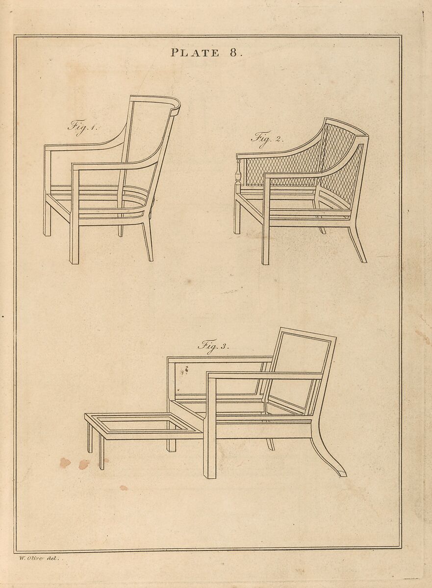 London Chair-Makers' and Carvers' Book of Prices, for Workmanship..., T. Sorrell (London), Illustrations: engraving