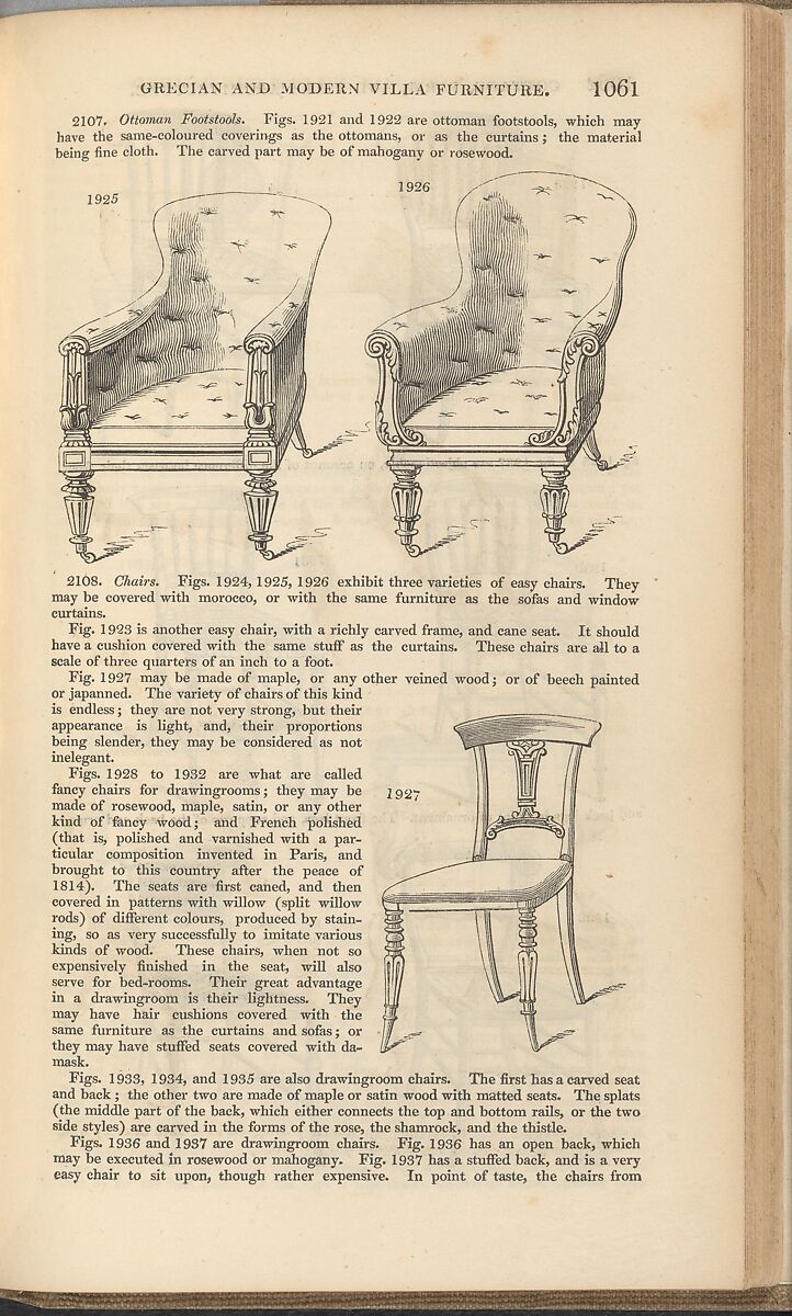 An Encyclopedia of Cottage, Farm and Villa Architecture and Furniture, John Claudius Loudon (British (born Scotland), 1783–1843), Illustrations: wood engraving