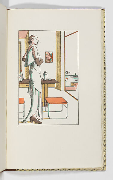 Modern Nymphs, being a series of fourteen fashion plates, Raymond Mortimer (British, 1895–1980), Illustrations: relief process prints or lithographs, hand-colored 