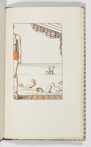 Modern Nymphs, being a series of fourteen fashion plates, Raymond Mortimer (British, 1895–1980), Illustrations: relief process prints or lithographs, hand-colored