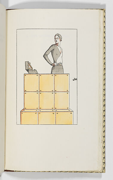 Modern Nymphs, being a series of fourteen fashion plates, Raymond Mortimer (British, 1895–1980), Illustrations: relief process prints or lithographs, hand-colored