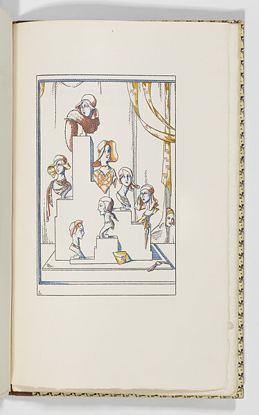 Modern Nymphs, being a series of fourteen fashion plates, Raymond Mortimer (British, 1895–1980), Illustrations: relief process prints or lithographs, hand-colored