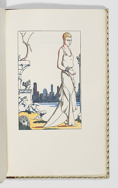 Modern Nymphs, being a series of fourteen fashion plates, Raymond Mortimer (British, 1895–1980), Illustrations: relief process prints or lithographs, hand-colored