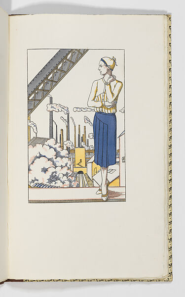 Modern Nymphs, being a series of fourteen fashion plates, Raymond Mortimer (British, 1895–1980), Illustrations: relief process prints or lithographs, hand-colored