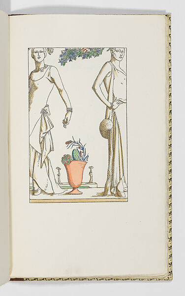 Modern Nymphs, being a series of fourteen fashion plates, Raymond Mortimer (British, 1895–1980), Illustrations: relief process prints or lithographs, hand-colored