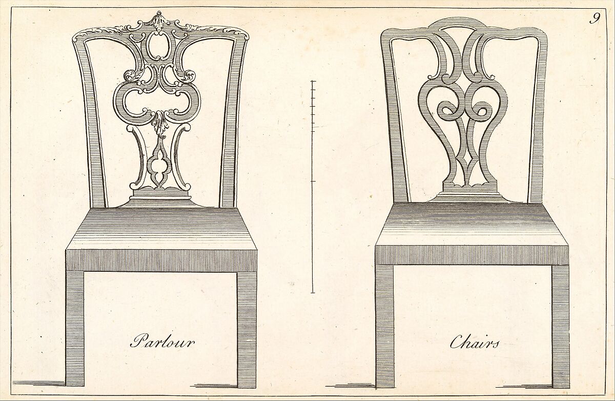 The Cabinet and Chair-Maker's Real Friend and Companion, or, the Whole System of Chair-Making Made plain and easy, Robert Manwaring  British, Illustrations: engraving, etching