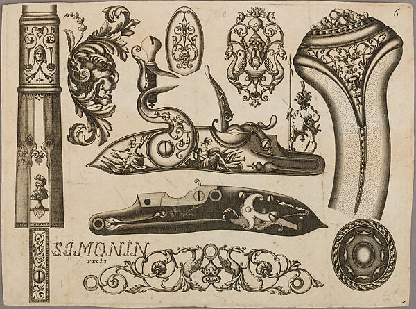 Engraving of Firearms Ornament