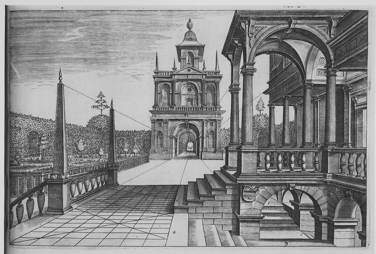 Opera Mathematica ou Oeuvres Mathematiques Traictant de Geometrie, Perspective, Architecture, et Fortification, Samuel Marolois  Netherlandish, Engraving