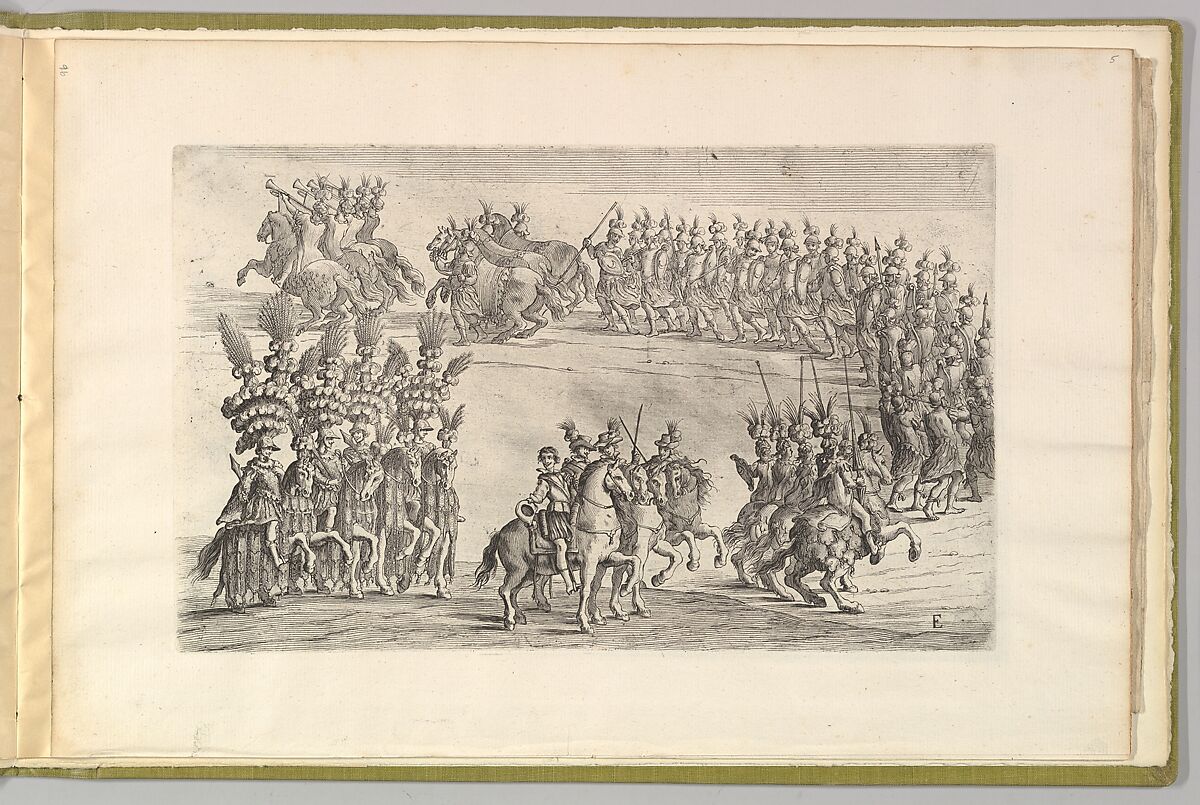 Festa Fatta in Roma Alli 25 Febraio MDCXXXIV, François Collignon (French, Nancy ca. 1610–1687 Rome), Etchings