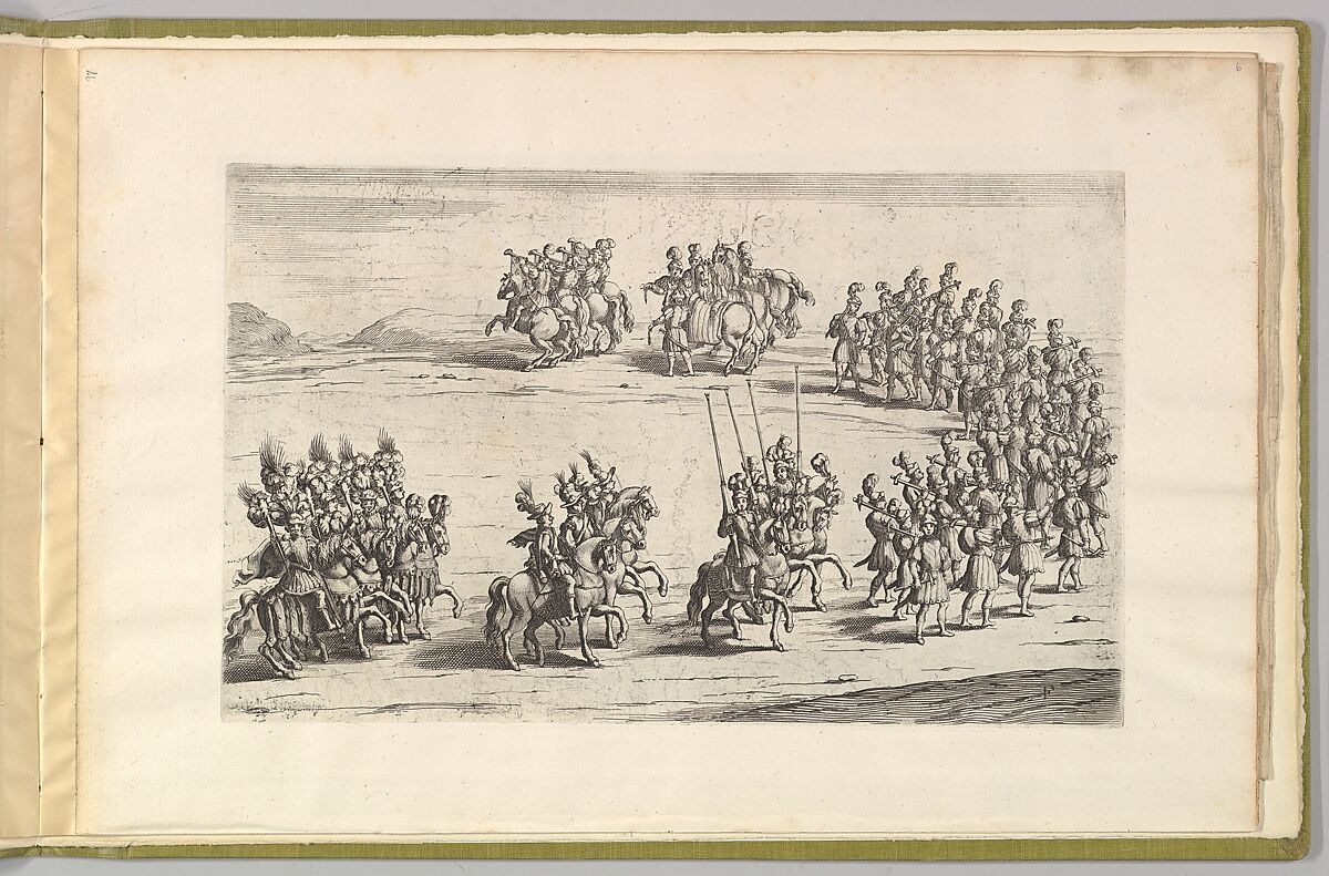 Festa Fatta in Roma Alli 25 Febraio MDCXXXIV, François Collignon (French, Nancy ca. 1610–1687 Rome), Etchings