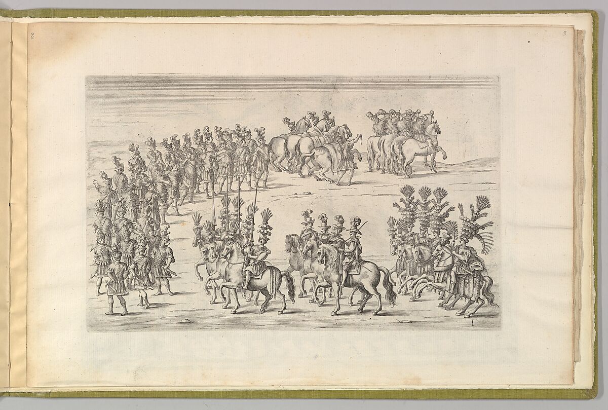 Festa Fatta in Roma Alli 25 Febraio MDCXXXIV, François Collignon (French, Nancy ca. 1610–1687 Rome), Etchings