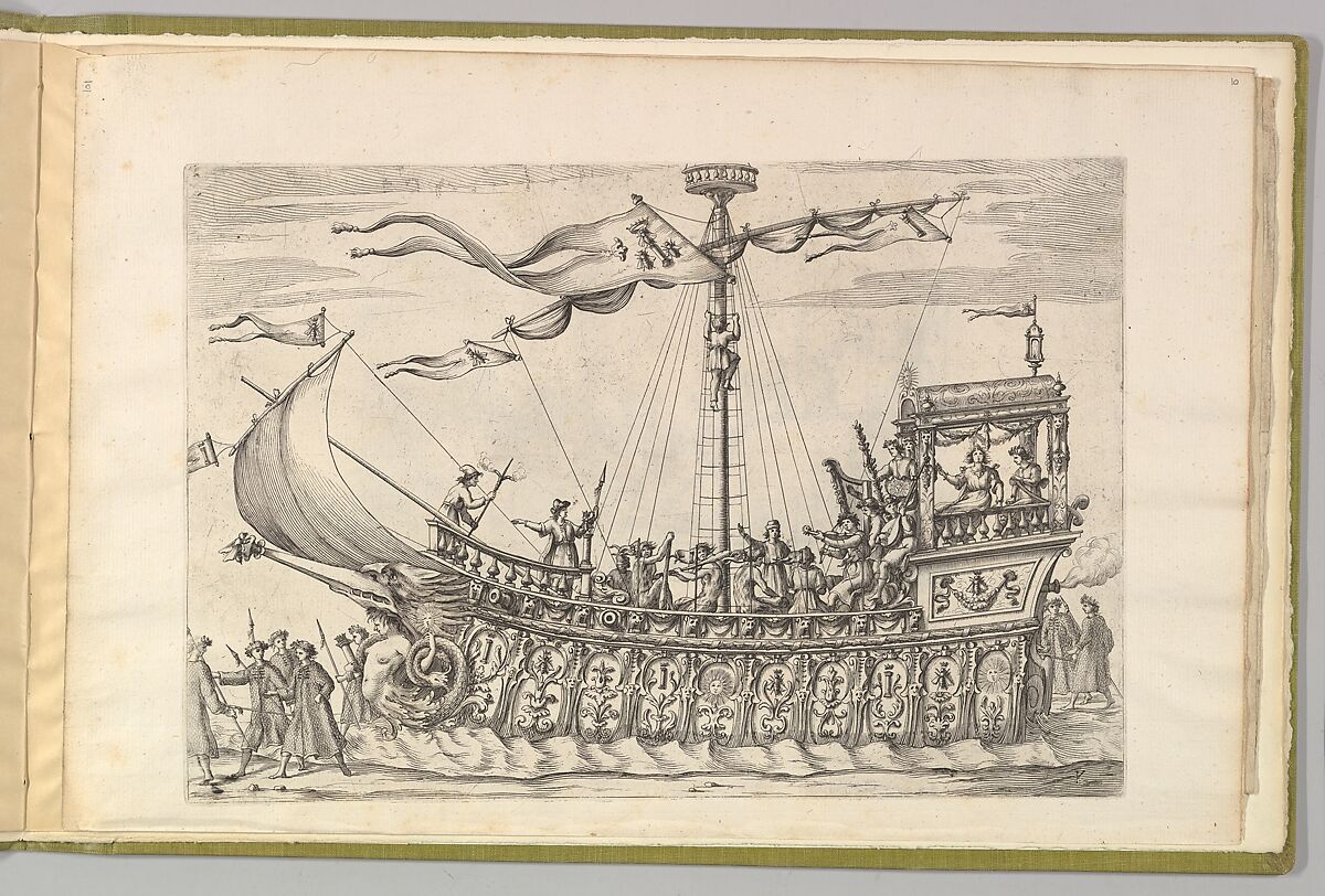 Festa Fatta in Roma Alli 25 Febraio MDCXXXIV, François Collignon (French, Nancy ca. 1610–1687 Rome), Etchings