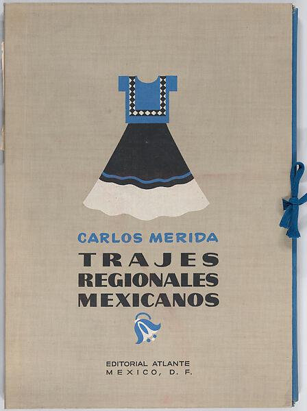 Trajes Regionales Mexicanos (Regional Mexican Dress), Carlos Mérida (Guatemalan, Guatemala City 1891–1984 Mexico City), Silkscreen 