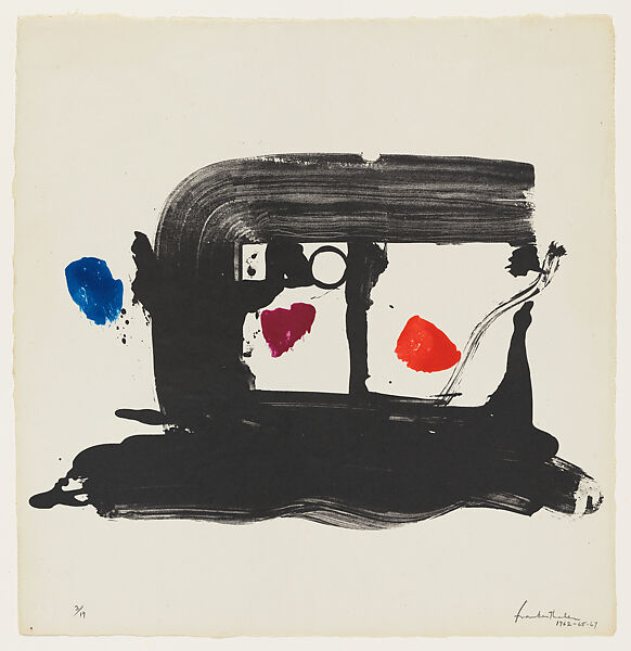 Helen Frankenthaler | Postcard for James Schuyler | The Metropolitan ...