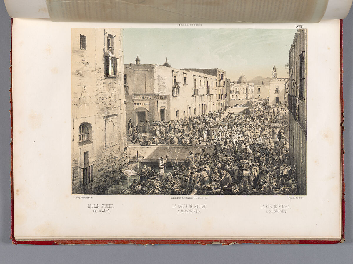 Mexico y sus Alrededores. Colección de monumentos, trajes y paisajes, Casimiro Castro (Mexican, 1826–1889), Lithographs and letterpress