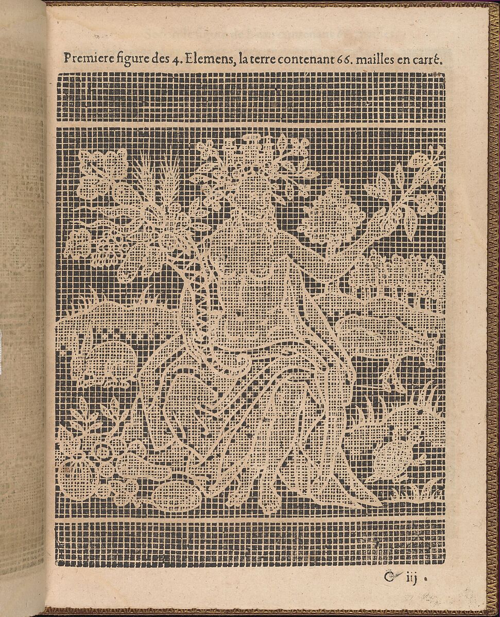 La Pratique de l'Aiguille, Matthias Mignerak, Engraving, woodcut