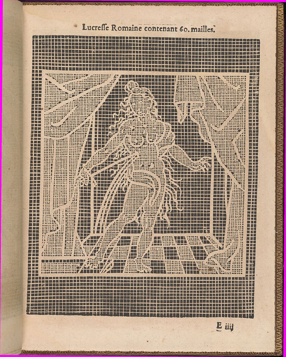 La Pratique de l'Aiguille, Matthias Mignerak, Engraving, woodcut