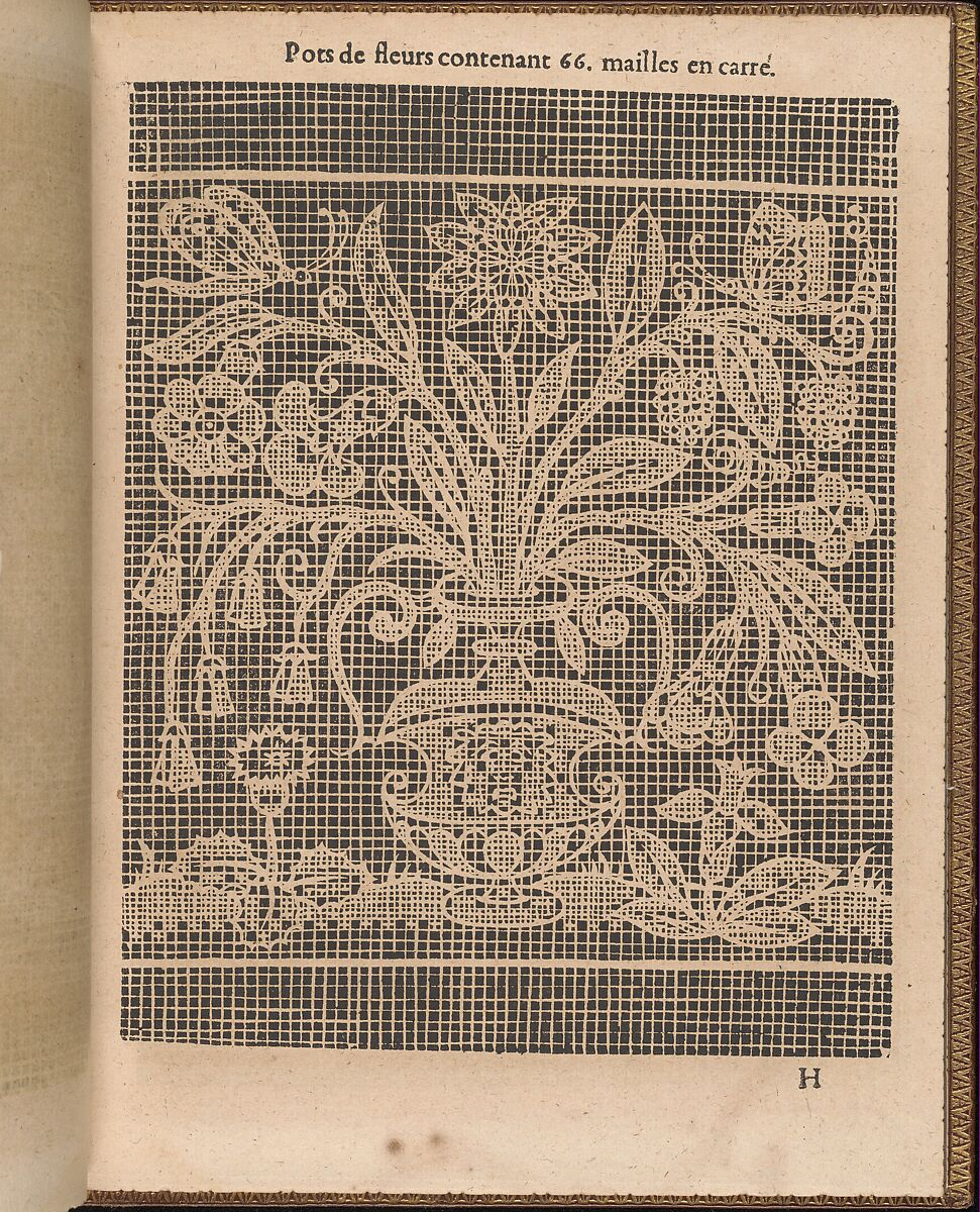 La Pratique de l'Aiguille, Matthias Mignerak, Engraving, woodcut