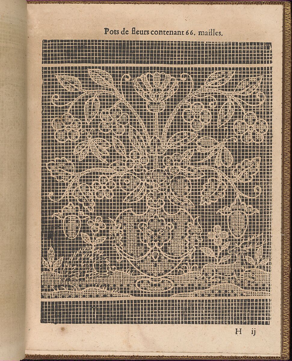 La Pratique de l'Aiguille, Matthias Mignerak, Engraving, woodcut