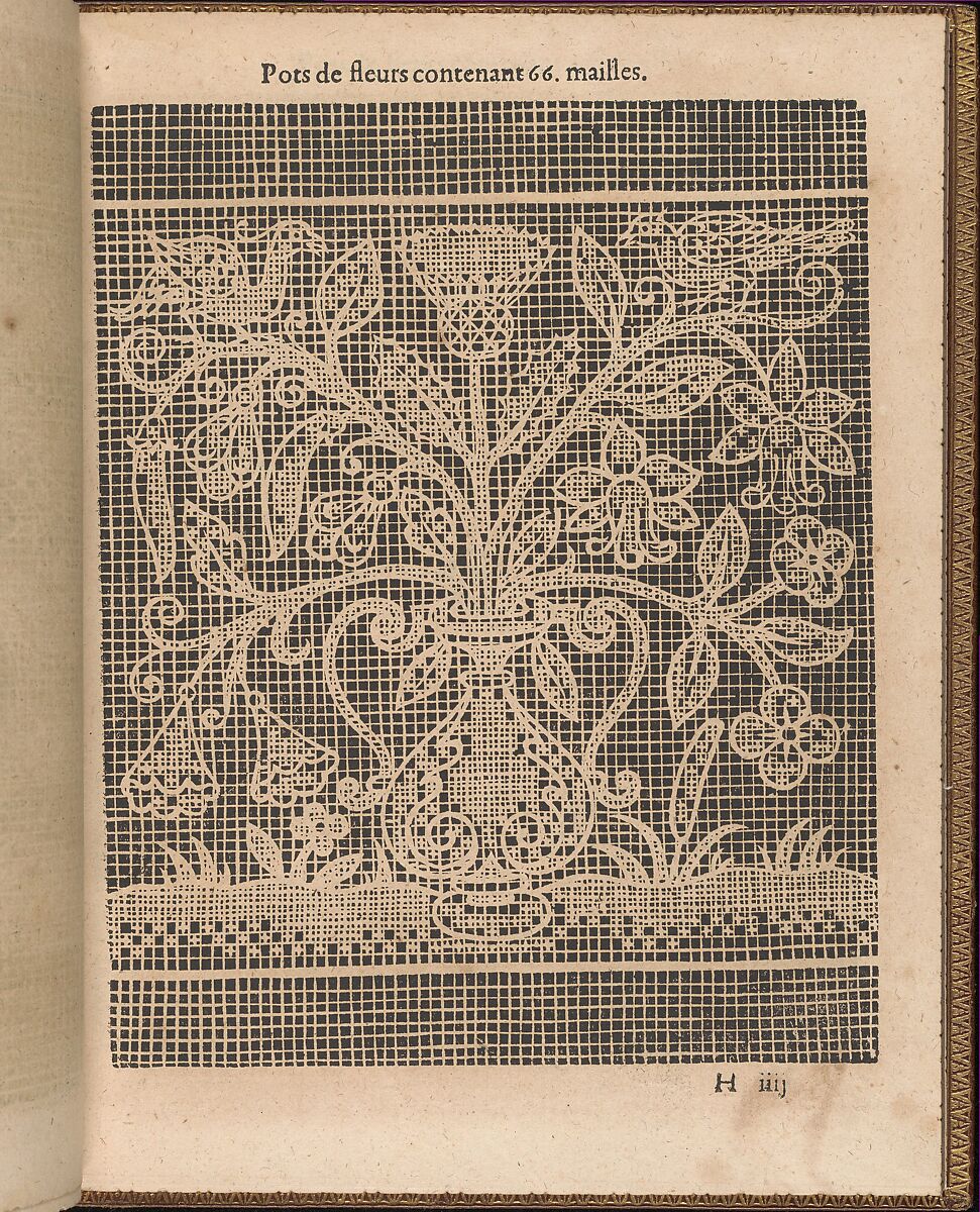 La Pratique de l'Aiguille, Matthias Mignerak, Engraving, woodcut