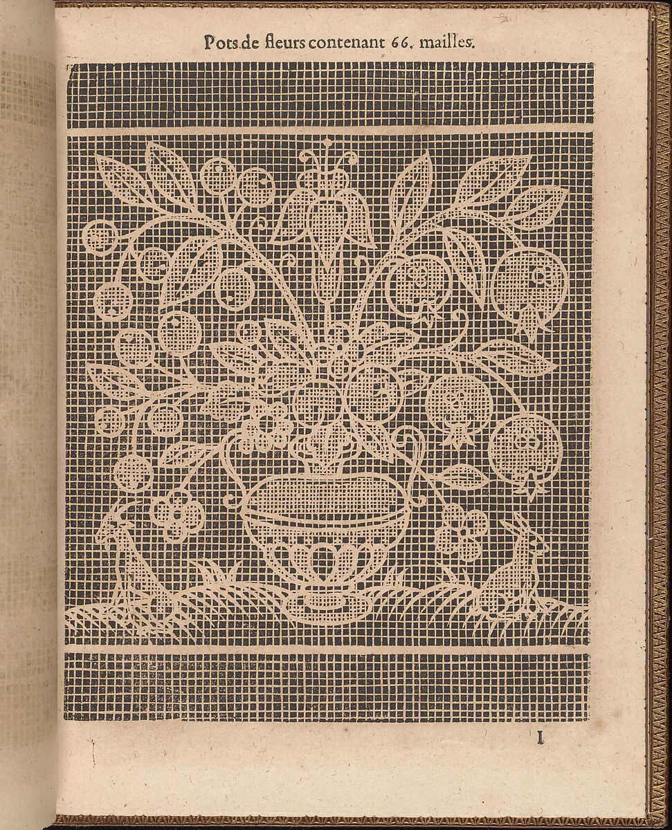 La Pratique de l'Aiguille, Matthias Mignerak, Engraving, woodcut