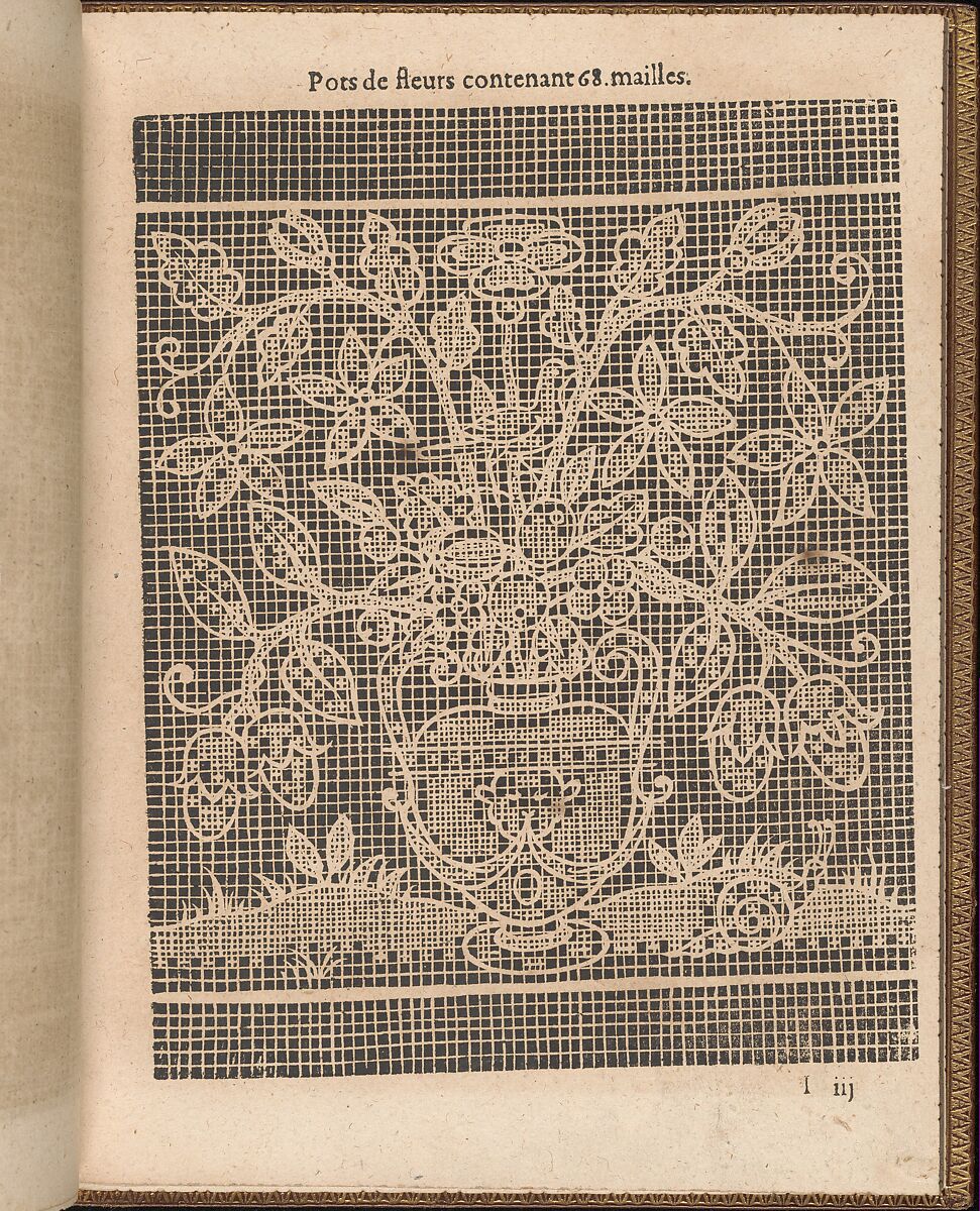 La Pratique de l'Aiguille, Matthias Mignerak, Engraving, woodcut