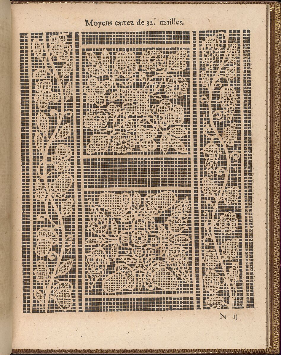 La Pratique de l'Aiguille, Matthias Mignerak, Engraving, woodcut