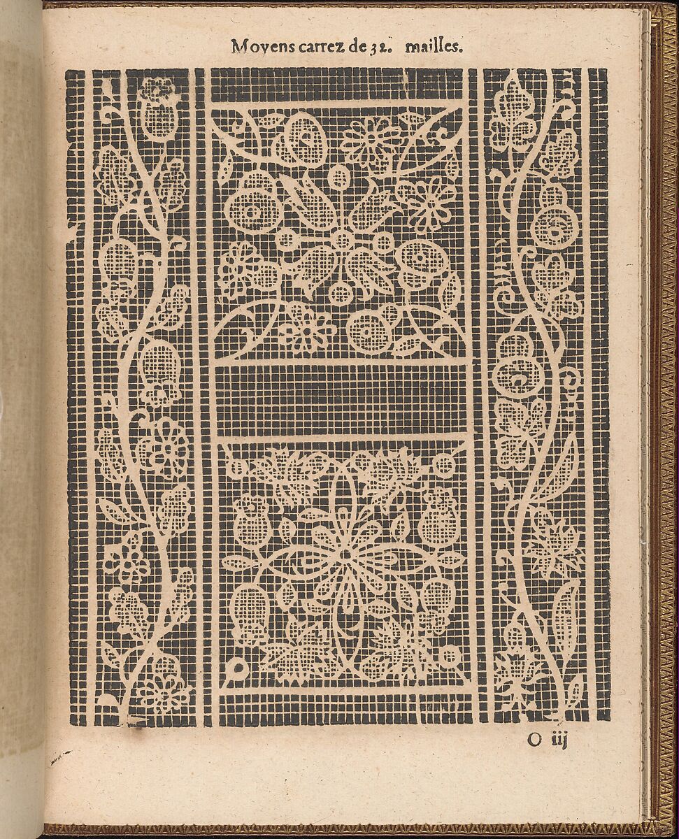 La Pratique de l'Aiguille, Matthias Mignerak, Engraving, woodcut