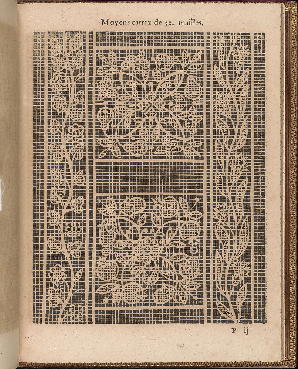 La Pratique de l'Aiguille, Matthias Mignerak, Engraving, woodcut