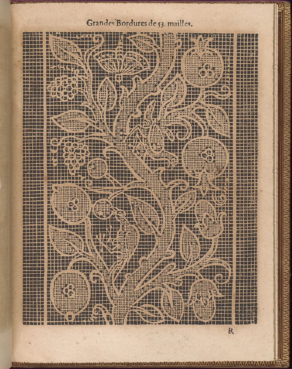 La Pratique de l'Aiguille, Matthias Mignerak, Engraving, woodcut