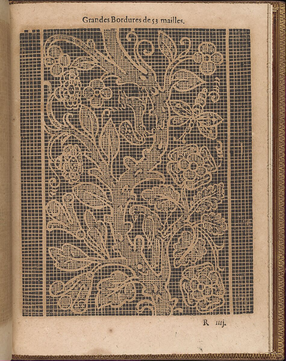 La Pratique de l'Aiguille, Matthias Mignerak, Engraving, woodcut