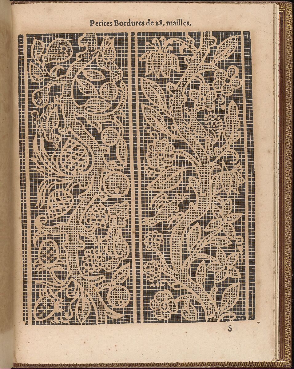 La Pratique de l'Aiguille, Matthias Mignerak, Engraving, woodcut