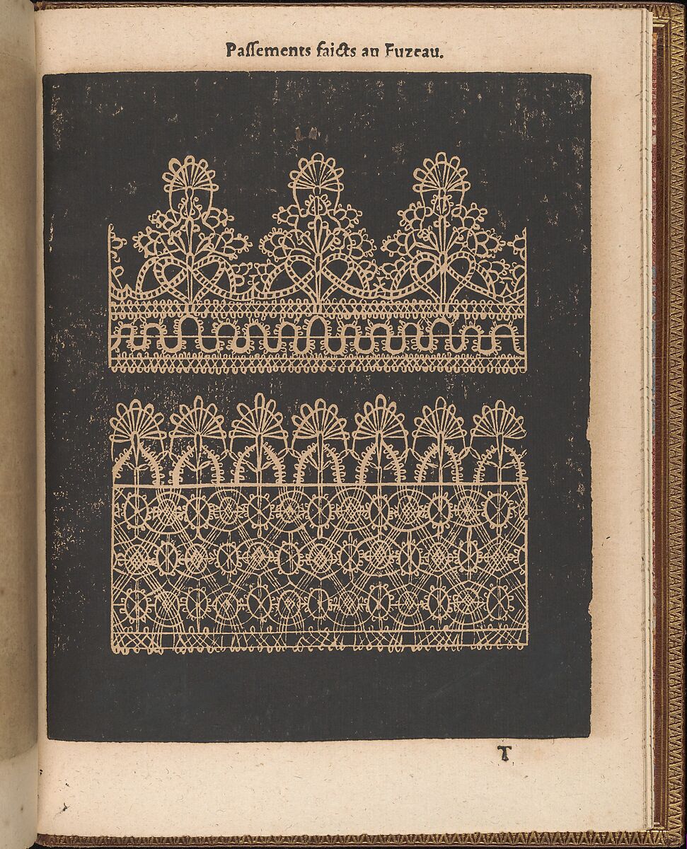 La Pratique de l'Aiguille, Matthias Mignerak, Engraving, woodcut