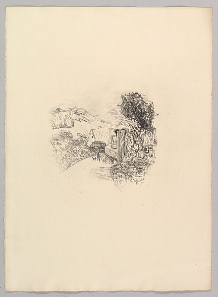 Title page, from "Dingo" by Mirabeau, Pierre Bonnard (French, Fontenay-aux-Roses 1867–1947 Le Cannet), Etching