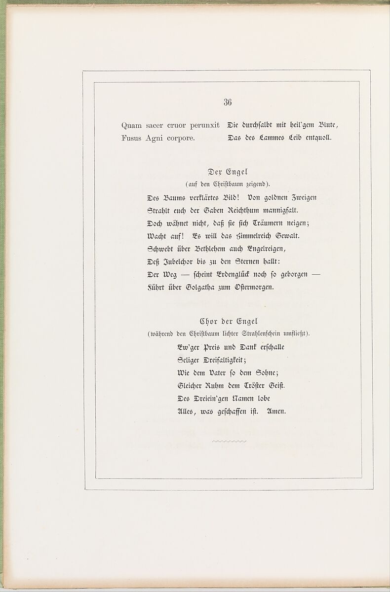 Weihnachtstraum. Ein Festspiel, Wilhelm Molitor (German, 1819–1880), Wood engravings