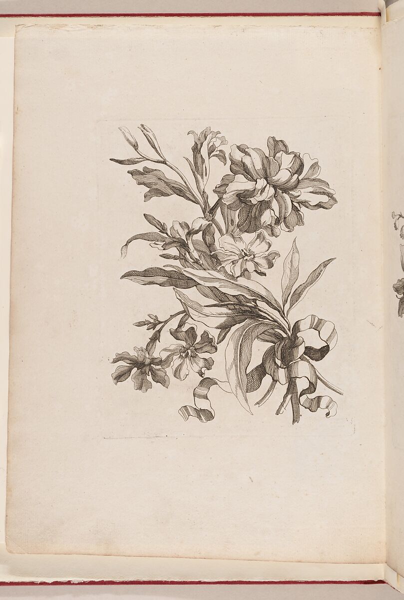 [Small Bouquets], Jean-Baptiste Monnoyer (French, Lille 1636–1699 London), Engraving