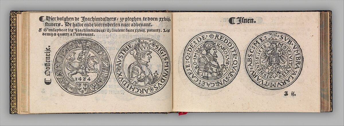 Les Monnoyes d'or & d'argent, Josse Lambert (Flemish, ca. 1491–ca. 1556 Ghent) 